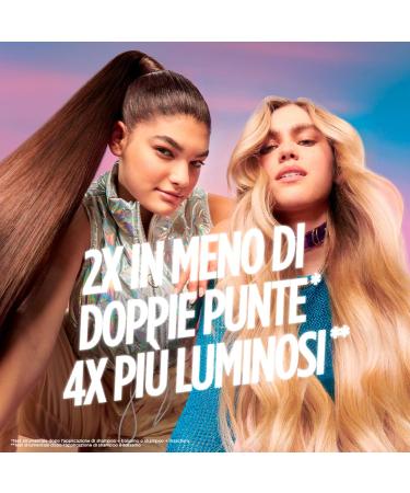  Garnier Garnier Fructis Hair Food Pineapple Shampoo for luminous lengths for long and dull hair detangling action. Cleanses nourishes and hydrates - 3 x 350ml bottles - Buy Online on GoSupps.com