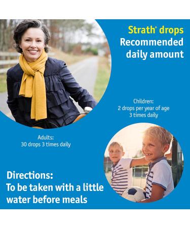 Strath Drops 100ml - Natural Immune Support Supplement - Buy Online on GoSupps.com