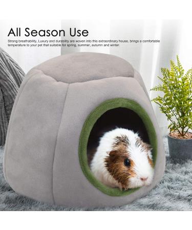 RANYPET Guinea Pig Bed 2 Pack - Washable Guinea Pig Cage Accessories Small Animal Bed Hideout for Guinea Pig Chinchilla Hamsters Hedgehog - Buy Online on GoSupps.com