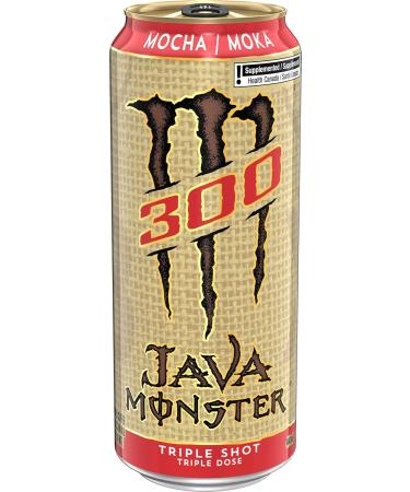Monster Energy Java 300 Mocha 444mL Pack of 12 - Buy Online on GoSupps.com