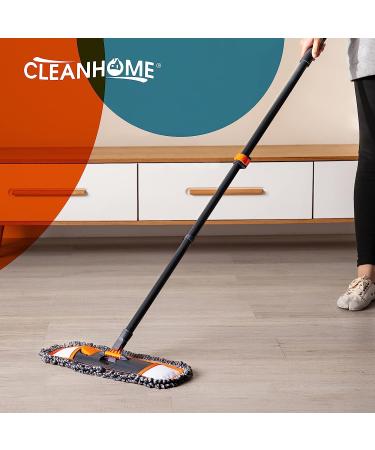 CLEANHOME Mops for Floor Cleaning with 3 Different Washable Mop Pads and Extendable 55 Long Handle  Multifunction Dust Mop for Hardwood Marble Tile Floor Mopping Mop two - Buy Online on GoSupps.com