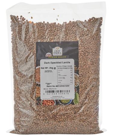 Old India Dark Speckled Lentils 2kg
