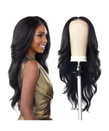 Sensationnel Butta Lace Front Wig - Natural Pre-Plucked Hairline, Hand-tied HD Transparent Lace, 5 Deep Part - BUTTA Unit 16 (1B) - Buy Online on GoSupps.com