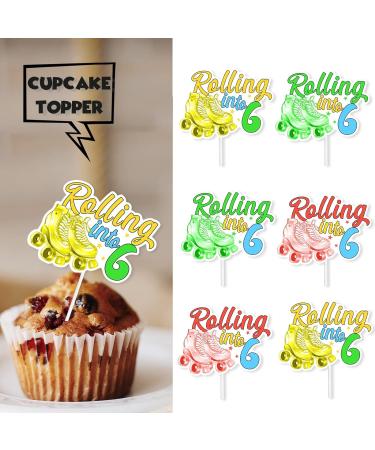 S-SFH-06Ice Cream Fruit Dessert Cupcake Topper Colorful Glitter Happy Birthday Sensory Pop Game Theme Decor Supplies Baby Shower Boys Girls Birthday Party Decorations - Buy Online on GoSupps.com
