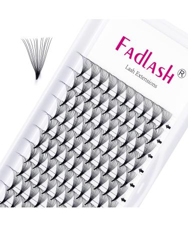 Eyelashes compartment eyelash 14d 0.07mm D curl 11mm Russian pounding eyelash extensions prefabricated fan premade russian lashes pennant texts (14d-0.07-d 11mm) 11mm 14D-0.07-D - Buy Online on GoSupps.com