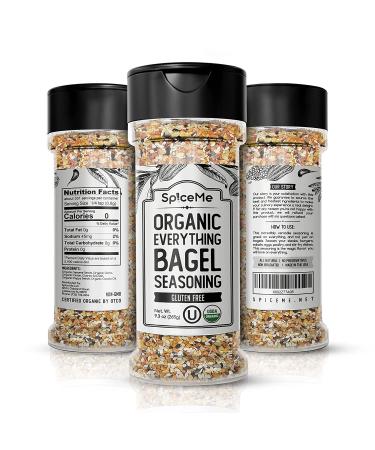 Organic Everything Bagel Seasoning 9.3 oz - Zero Calories | Premium Blend for Flavorful Dishes - Buy Online on GoSupps.com