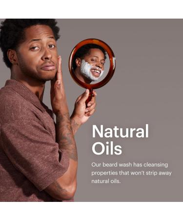 MANSCAPED Beard Shampoo Moisturizing Cleanser with Eucalyptus Rosemary & Lavender Essential Oils Moisturizing Beard Cleanser for Hair & Skin (4 oz) - Buy Online on GoSupps.com