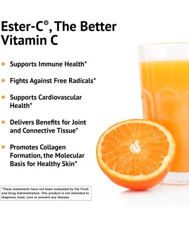 American Health Ester-C 250mg with Citrus Bioflavonoids - 8 Fl Oz Berry Flavor - Buy Online on GoSupps.com