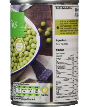 Morrisons Petits Pois 400g - Buy Online on GoSupps.com