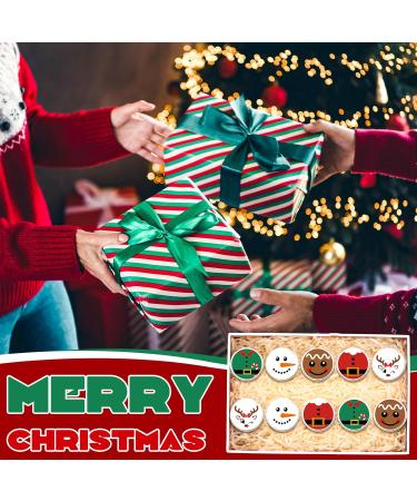 Dansib 25 Pcs Christmas Lip Balm Gifts Bulk Elf Peppermint Candy Flavor Lip Balms Tins Employee Appreciation Thank You Gifts Christmas Stocking Stuffers for Women Men Coworkers Teachers(Casual Style) - Buy Online on GoSupps.com