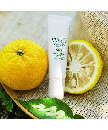 Shiseido Waso YUZU-C Eye Awakening Essence - Targets Dark Circles & Puffiness - Vitamin C - 12-Hour Hydration - Vegan & Fragrance Free - 0.72 oz - International Shipping - Buy Online on GoSupps.com