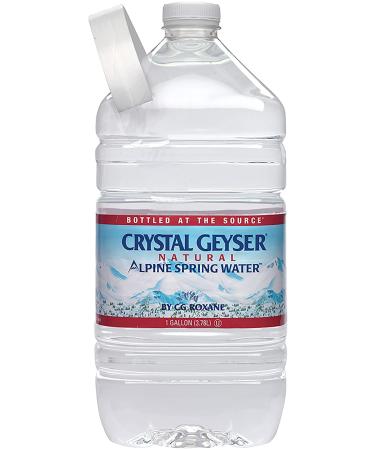 Crystal Geyser Alpine Spring Water - 128 Fl Oz Bottles (Pack of 6) - Total 768 Fl Oz - Buy Online on GoSupps.com