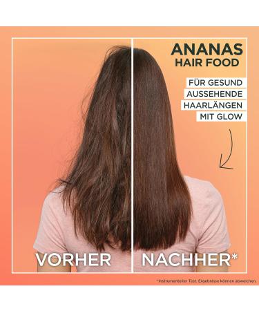 Garnier Fructis Glossy Haircare Set | Shine & Nourish Long Hair | Vitamin & Lipid Complex | Pineapple Shampoo Rinse & 3-in-1 Mask | 400 ml Each - Buy Online on GoSupps.com