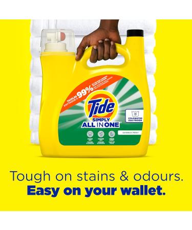 Buy Tide Simply Liquid Laundry Detergent Daybreak Fresh - 168 oz | 128 Loads - International Shipping Available - Buy Online on GoSupps.com