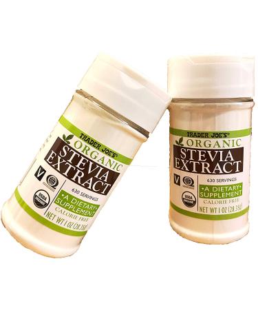 Trader Joe's Stevia Extract 2 Pack - Natural Sweetener for Sugar-Free Recipes - Buy Online on GoSupps.com