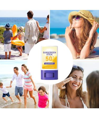  Dioeazh Sun Stick - Sunscreen Stick Face Cream SPF 50 - Non-Greasy Texture UV Protection for Beach Outdoor Sports - Buy Online on GoSupps.com