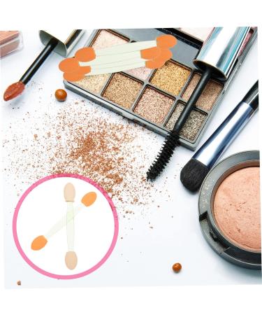 POPETPOP 200 pcs Professional Tool Sticks Cosmetic Disposable Eyeshadow Applicator Double-end Double-headed 6.5x1.3cmx2pcs Greenx2pcs - Buy Online on GoSupps.com