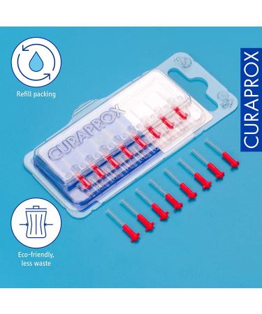 Curaprox CPS 07 Prime Refill Interdental Brushes - Red (8 Count) - Buy Online on GoSupps.com