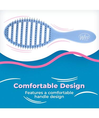 Wet Brush Speed Dry Hair Brush - Free Spirit Sky | Vented Design & Ultra Soft Bristles for Tangle-Free, Pain-Free Styling - Buy Online on GoSupps.com