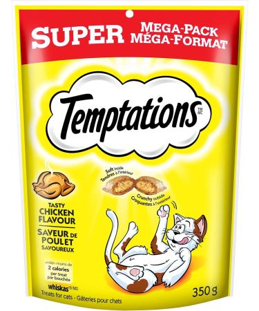 TEMPTATIONS Mix-Ups Cat Treats Beef Chicken Turkey 350g Pouch + TEMPTATIONS Adult Cat Treats Tasty Chicken Flavour 350g Cat Treats + Cat Treats Tasty Chicken - Buy Online on GoSupps.com