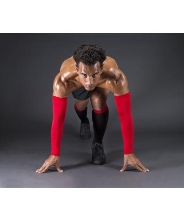 Arm Sleeves 15-20MMHG Compression for Enhanced Performance & Protection - Acid Aqua Extra Large | International Shipping Available - Buy Online on GoSupps.com