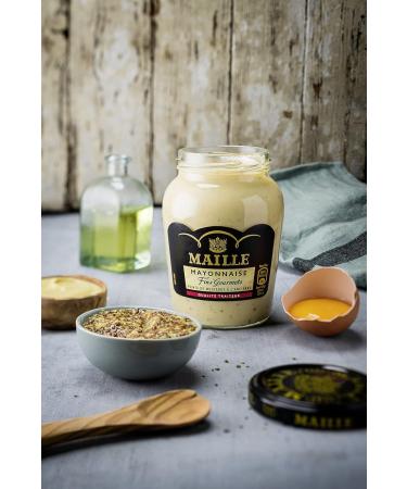 Maille Mayonnaise Nature Fins Gourmets Jar 320 g - Buy Online on GoSupps.com