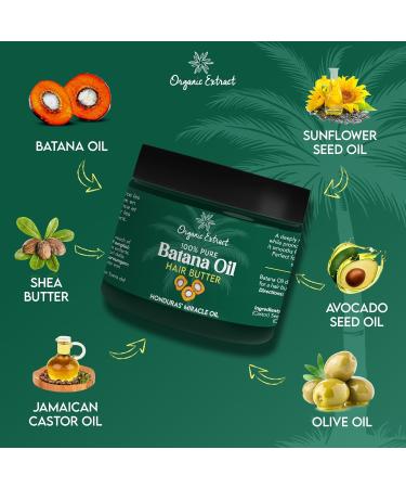Batana Oil Hair Butter 4 oz / 118ml - Buy Online on GoSupps.com