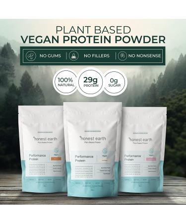 Honest Earth - Vanilla Coconut | Plant Based Vegan Protein Powder | 31g Protein | 100% Natural  Dairy Free  No Gums  No Sugar  No Artificial Flavoring  Canadian Grown Clean Pea Protein Powder Vanilla Coconut 1.1 Pound (Pac - Buy Online on GoSupps.com