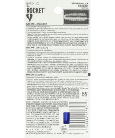 Maybelline Volum' Express The Rocket Washable Mascara Brownish Black - 0.3 Fl Oz - Buy Online on GoSupps.com