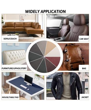 Leather Repair Patch Self-Adhesive Couch Patch 8 11 inch Strong Adhesion Adhesive Multiple Colors Leather Repair Kit for Couch  Car Seats. Bonded Leather Repair (8 11 inch / 2 pcs  White)  8 11 inch / 2 pcs White - Buy Online on GoSupps.com