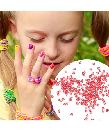 Healeved Strawberry Nail Beauty Filling Tool Nail Slices for Nail Art DIY Nail Beauty Filler Supplies Fruit Slice Nail Sticker Wall Decoration Red Fruit Slices Polymer Clay Colorful 0.5x0.5x0.2cm Red - Buy Online on GoSupps.com