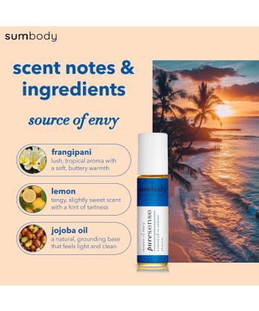 Perfume Oil for Women Puresense Source of Envy - (10ml) Aromatic Roll On Perfumes for Women Therapeutic Grade Oil Blend Organic Body Oil Fragrances Travel Size Women Perfume Made in USA - Buy Online on GoSupps.com