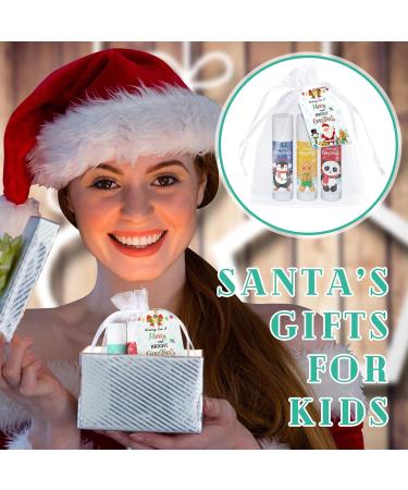 Siifert 100 Pack Christmas Lip Balm Bulk Party Favors Holiday Stocking Stuffers for Women Men Small Employee Appreciation Gifts Winter Moisturizing Lip Care Set for Coworkers Staff Thank You Gifts - Buy Online on GoSupps.com