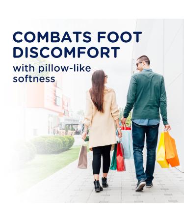 Dr. Scholl's Cushy Comfort Memory Foam Insoles | Full-Foot Cushioning Pressure Relief | Unisex Men s 7-13 Women s 5-10 | Best Shipping Internationally - Buy Online on GoSupps.com
