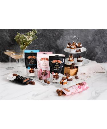 Baileys Chocolate Mini Delights - Strawberries & Cream Pralines (102g) | Gourmet Melting Chocolates | Perfect Gift Filled with Baileys Liqueur - Buy Online on GoSupps.com