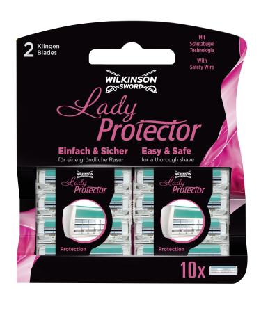 Wilkinson Sword Lady Protector Razor Blades for Women 10 pcs