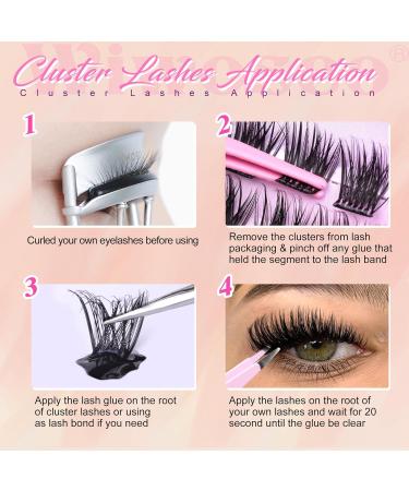 Super Strong Hold Lash Glue - Waterproof Black Eyelash Adhesive for Strip & Cluster Lashes | Fast Drying 5ml - Wiwoseo - Buy Online on GoSupps.com
