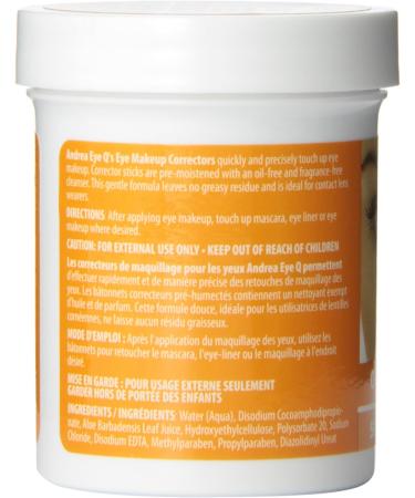 Andrea Eye Q's Eye Makeup Corrector Sticks 50 Count (Pack of 1) - Buy Online on GoSupps.com