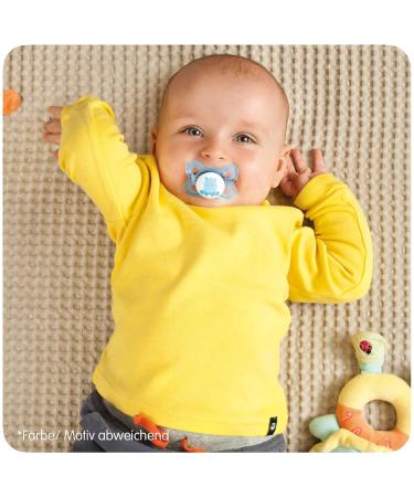 Buy MAM Original Silicone Pacifier Set 0-6 Months | Tooth-Friendly Baby Pacifiers with Box - I Love Mummy Pink & Rainbow Design - Buy Online on GoSupps.com