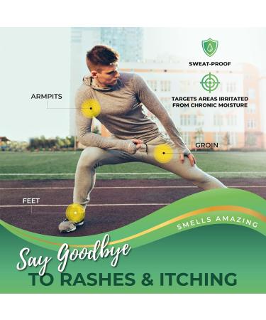 Extra Strength Tea Tree Balm for Skin | Athlete's Foot Jock Itch & Ringworm Relief Cream | Fast Acting Physician Formulated 2oz - Buy Online on GoSupps.com