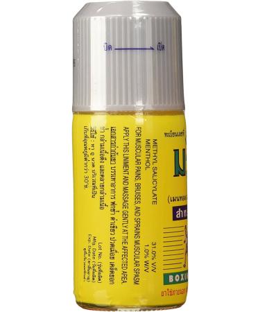 Muay Thai Boxing Sport Oil Liniment 60 CC - Muscle Pain Relief Formula, 2.03 Ounce - Buy Online on GoSupps.com