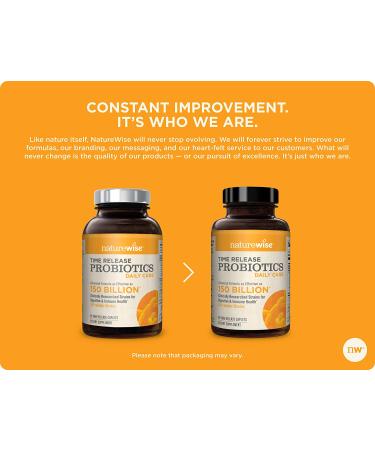 NatureWise Time Release Probiotics - Daily Care 60 Caplets for Digestive Health - Buy Online on GoSupps.com