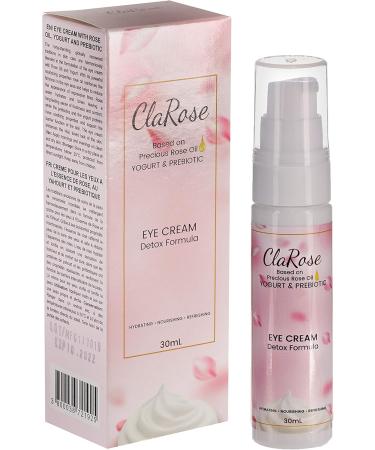 ClaRose - Detoxifying Anti-Aging Facial Kit: Face Serum (20ml) and Eye Cream (30ml) with 100% Natural Rose Oil Yogurt and Prebiotic. - Buy Online on GoSupps.com