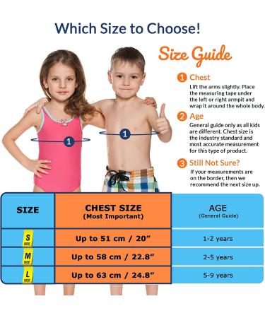 Limmys Premium Neoprene Swim Vest for Boys - Large Size with Drawstring Bag - Ideal Buoyancy Swimming Aid for Children - Buy Online on GoSupps.com