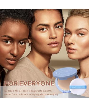 Oil Control Face Powder | Waterproof Matte Makeup | Longlasting Lightweight Setting Powder - Nature Beige 0.35Oz - Buy Online on GoSupps.com