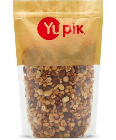 Yupik Salted Mix Nuts Peanuts Almonds Brazil Nuts & Cashews 1Kg & Trail Mix with Almonds Pineapple Papaya Raisins Sunflower Seeds 1Kg Salted+ Raisins 1 kg (Pack of 1) - Buy Online on GoSupps.com