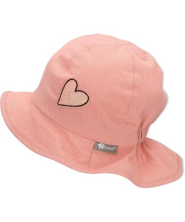Buy Sterntaler Girls Sun Hat Flimmerherz 43 - Pale Pink | International Shipping Available - Buy Online on GoSupps.com