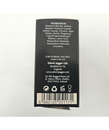 Edwin Jagger Sandalwood Shaving Soap 65g Natural Travel Tub - 99.9% Pure - Buy Online on GoSupps.com