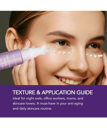 Caffeine Eye Cream- Under Eye Brightener Retinol Eye Cream For Dark Circles Puffiness Wrinkles- puffy eyes treatment for women (15g) - Buy Online on GoSupps.com