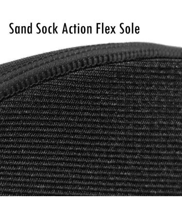 Black Small Sand Socks for Beach Soccer, Volleyball, and Snorkeling - Buy Online on GoSupps.com